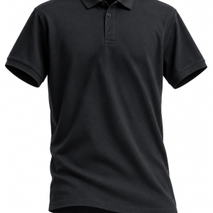 Collar T-Shirt Cuff with Piping