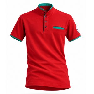 Mandarin Collar T-Shirt