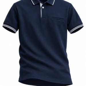 Collar T- Shirt Tipping Collar with Tipping Cuff